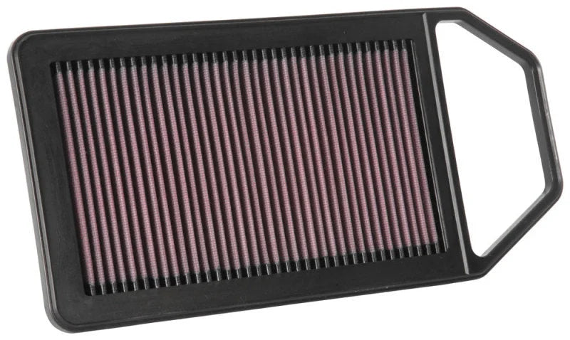 K&N 15-18 Suzuki Baleno L4-1.2L F/I Replacement Drop In Air Filter - Side View