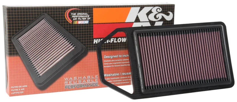 K&N 15-18 Suzuki Baleno L4-1.2L F/I Replacement Drop In Air Filter - Additional View 6