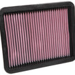 Load image into Gallery viewer, K&amp;N 15-18 Toyota Hiace L4-2.5L DSL Replacement Drop In Air Filter - Side View