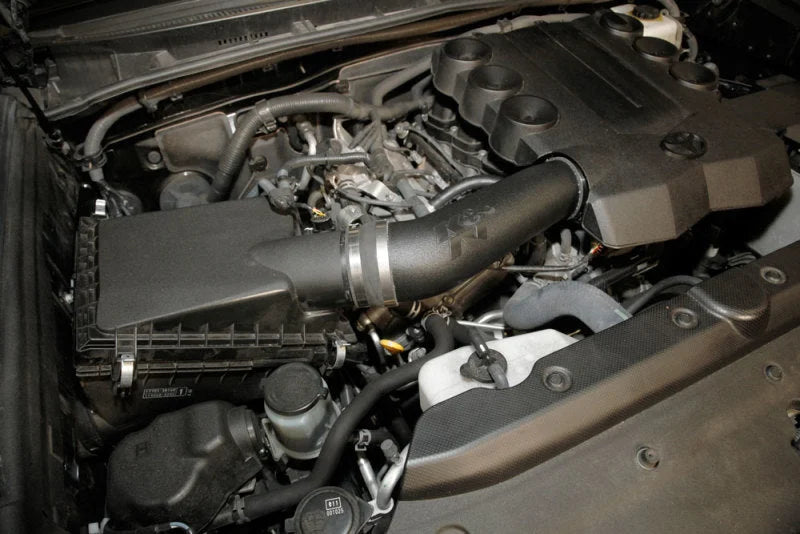 K&N 15-19 Toyota 4 Runner V6-4.0L Performance Air Intake Kit - Back View