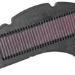 Load image into Gallery viewer, K&amp;N 15-19 Yamaha GPD 125 NMAX Replacement Drop In Air Filter - Side View