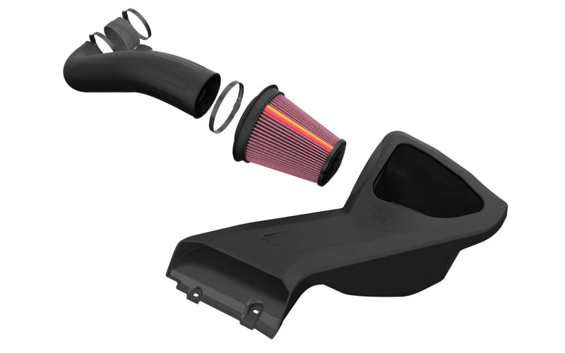 K&N 15-20 Ford F150 V8-5.0 L Performance Air Intake System - Additional View 6
