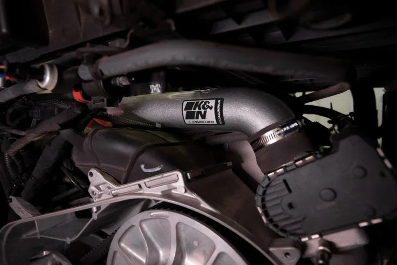 K&N 15-21 Polaris RZR Turbo Charge Pipe - Side View