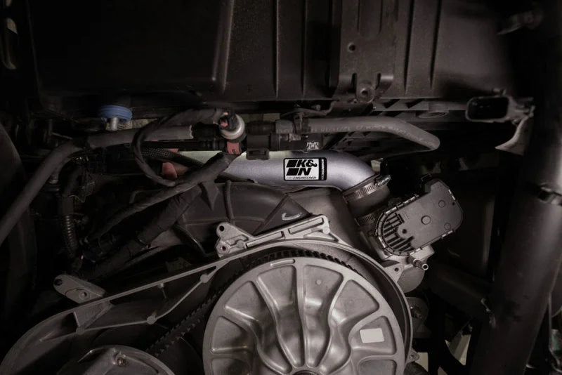 K&N 15-21 Polaris RZR Turbo Charge Pipe - Installation View