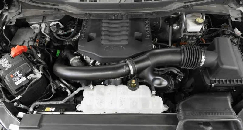 K&N 15-22 Ford F-150/Raptor V6-3.5L F/I Charge Pipe - Back View