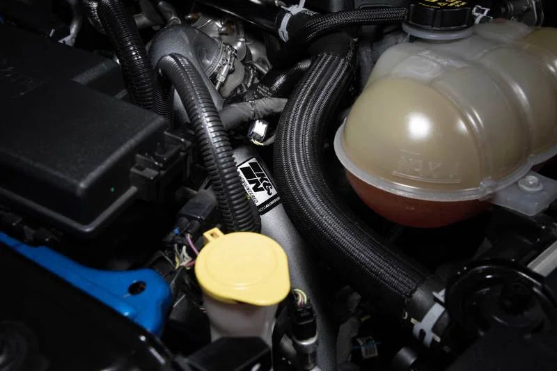 K&N 15-22 Ford Mustang L4 2.3L F/I Charge Pipe - Installation View