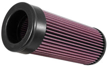 Load image into Gallery viewer, K&amp;N 15 Can-Am Maverick X DS Replacement Drop In Air Filter 12.25in H 4.875in OD - Side View