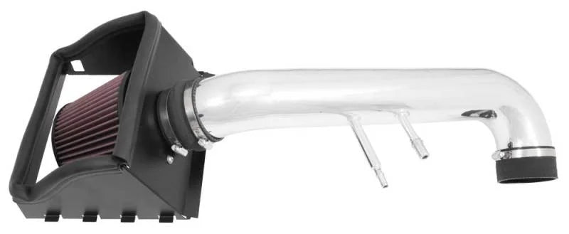 K&N 15 Ford F150 5.0L V8 F/I High Flow Performance Intake Kit - Installation View