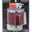 Load image into Gallery viewer, K&amp;N 1.5in Flange ID x 3in OD x 2.5in H Chrome Finish Rubber Base Crankcase Vent Filter - Additional View 5