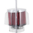 Load image into Gallery viewer, K&amp;N 1.5in Flange ID x 3in OD x 2.5in H Chrome Finish Rubber Base Crankcase Vent Filter - Additional View 7