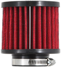 Load image into Gallery viewer, K&amp;N 1.5in Flange ID x 3in OD x 2.5in H Rubber Base Crankcase Vent Filter - Main Product View