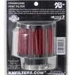 Load image into Gallery viewer, K&amp;N 1.5in Flange ID x 3in OD x 2.5in H Rubber Base Crankcase Vent Filter - Installation View