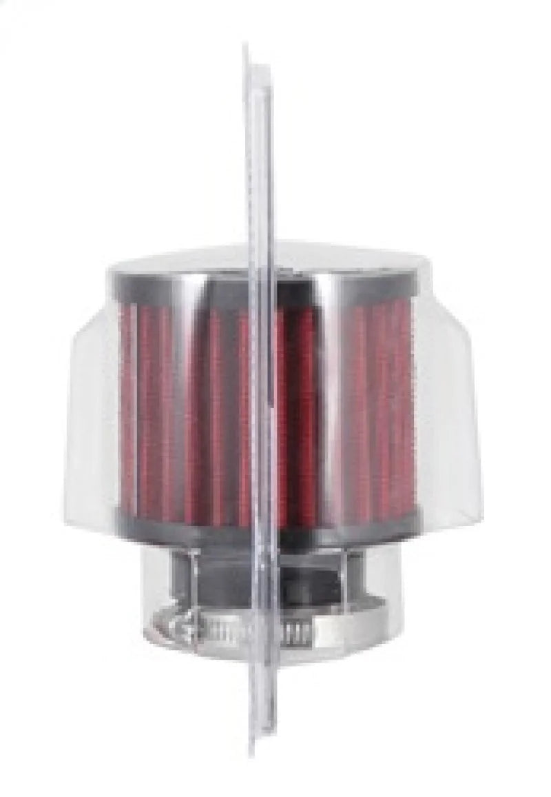 K&N 1.5in Flange ID x 3in OD x 2.5in H Rubber Base Crankcase Vent Filter - Additional View 5