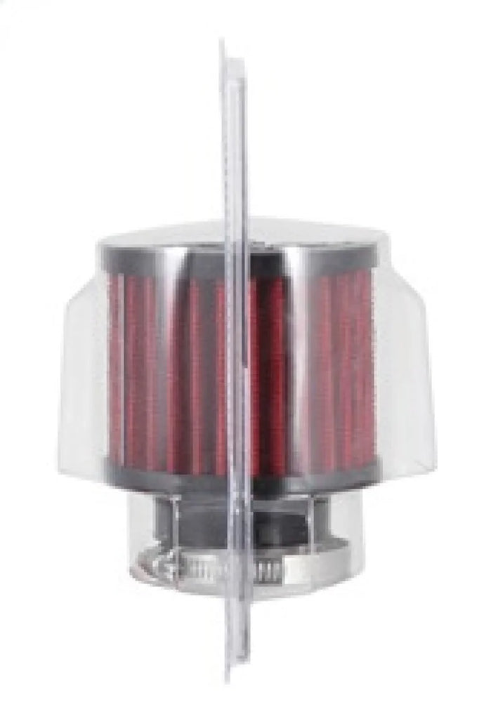 K&N 1.5in Flange ID x 3in OD x 2.5in H Rubber Base Crankcase Vent Filter - Additional View 5