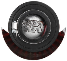 Load image into Gallery viewer, K&amp;N 1.5in Flange ID x 3in OD x 2.5in Height Clamp On Crankcase Vent Filter - Side View