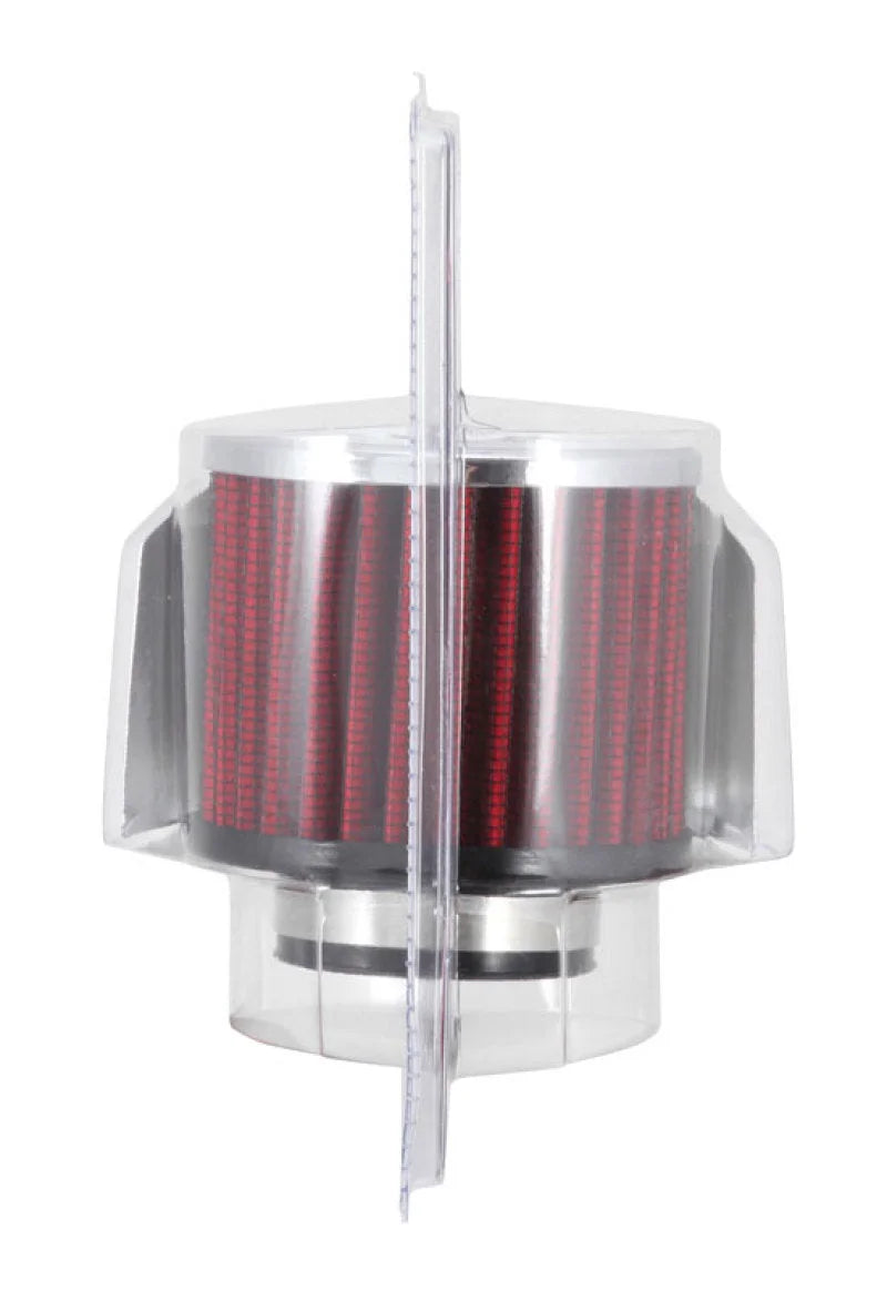 K&N 1.5in Flange ID x 3in OD x 2.5in Height Clamp On Crankcase Vent Filter - Additional View 5