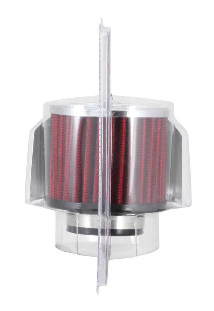 K&N 1.5in Flange ID x 3in OD x 2.5in Height Clamp On Crankcase Vent Filter - Additional View 5
