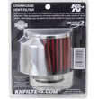 Load image into Gallery viewer, K&amp;N 1.5in Flange ID x 3in OD x 2.5in Height Clamp On Crankcase Vent Filter - Additional View 8