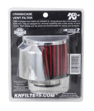 Load image into Gallery viewer, K&amp;N 1.5in Flange ID x 3in OD x 2.5in Height Clamp On Crankcase Vent Filter - Additional View 8