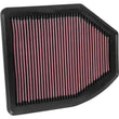 Load image into Gallery viewer, K&amp;N 16-17 Acura ILX L4-2.4L F/I Replacement Drop In Air Filter - Side View