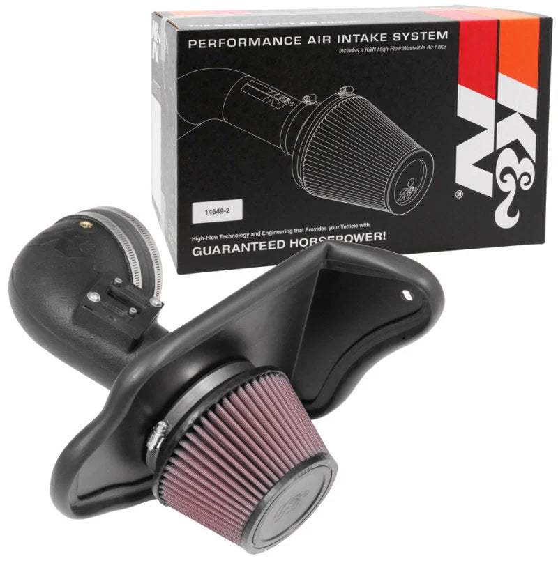 K&N 16-17 Cadillac ATS L4-2.0L Turbo 57 Series FIPK Performance Intake Kit - Additional View 5