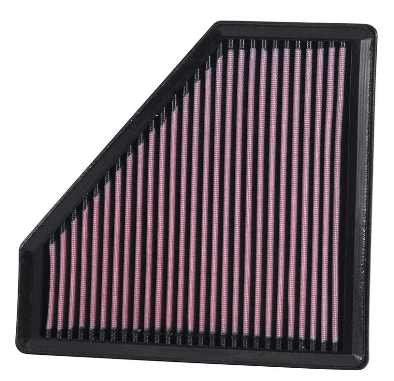 K&N 16-17 Cadillac CTS-V 6.2L V8 Drop In Air Filter - Side View