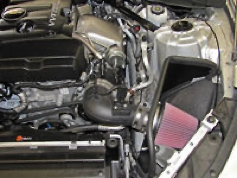 K&N 16-17 Chevrolet Camaro I4-2.0T 57 Series FIPK Performance Intake Kit - Side View