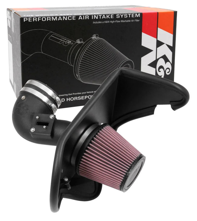 K&N 16-17 Chevrolet Camaro I4-2.0T 57 Series FIPK Performance Intake Kit - Additional View 5