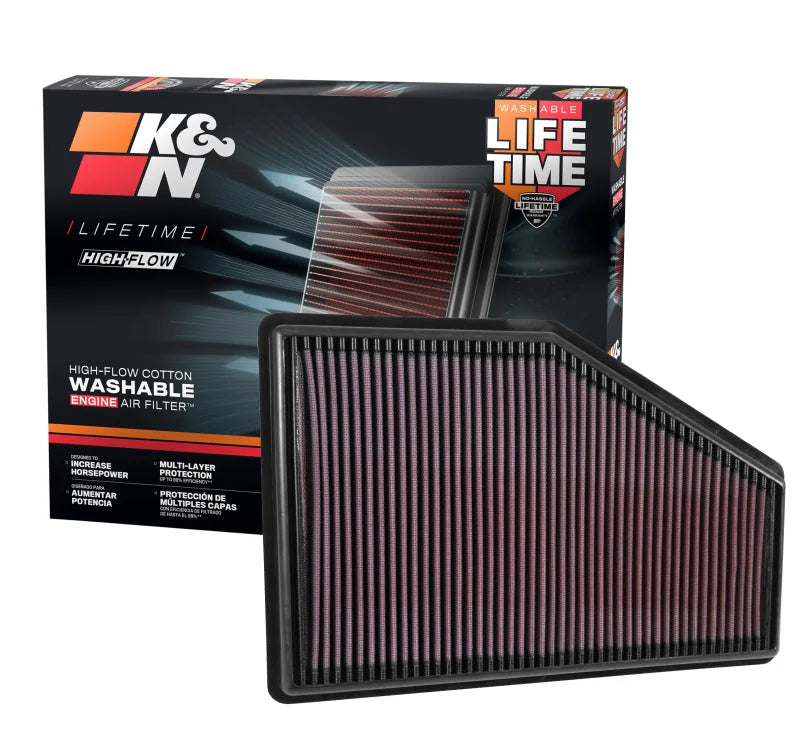 K&N 16-17 Chevrolet Malibu L4 1.5L F/I Replacement Air Filter - Additional View 11