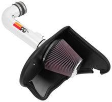 Load image into Gallery viewer, K&amp;N 16-17 Chevy Camaro 3.6L Silver Typhoon Short Ram Intake - Main Product View