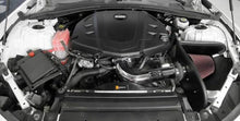 Load image into Gallery viewer, K&amp;N 16-17 Chevy Camaro 3.6L Silver Typhoon Short Ram Intake - Side View