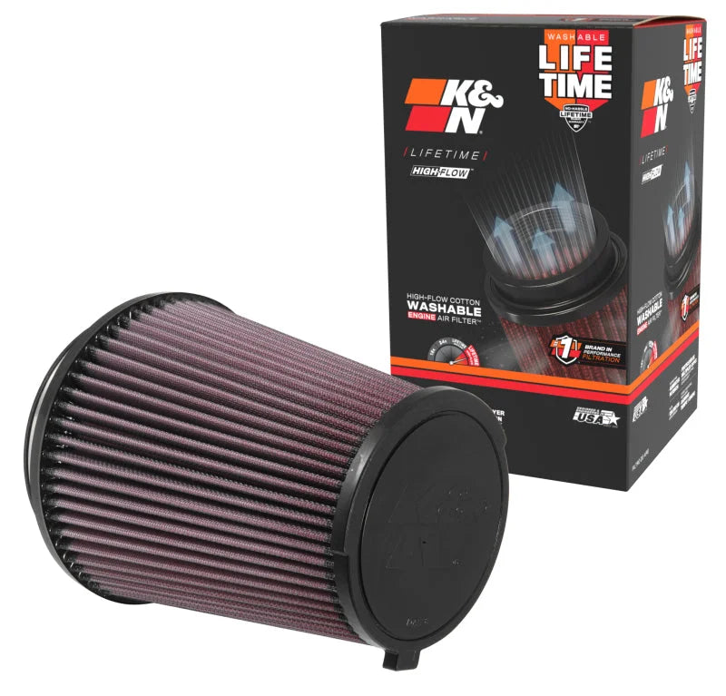 K&N 16-17 Ford Mustang Shelby V8-5.2L F/l Replacement Drop In Air Filter - Additional View 9