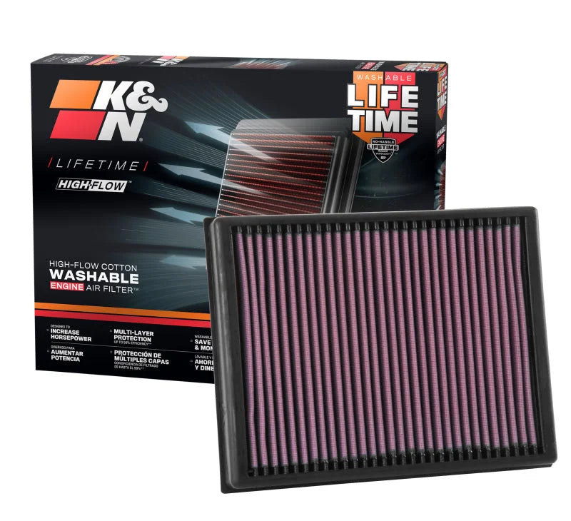 K&N 16-17 Ford Ranger 2.2L/3.2L DSL Drop In Air Filter - Additional View 7