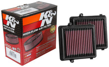 Load image into Gallery viewer, K&amp;N 16-17 Honda CRF1000L Africa Twin 998 Replacement Drop In Air Filter (2 Per Box) - Additional View 5