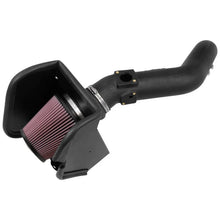 Load image into Gallery viewer, K&amp;N 16-17 Nissan Titan XD V8-5.0L DSL 63 Series AirCharger Performance Intake - Installation View