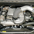 Load image into Gallery viewer, K&amp;N 16-17 Nissan Titan XD V8-5.0L Performance Air Intake Kit - Metal - Back View