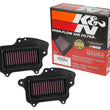 Load image into Gallery viewer, K&amp;N 16-17 Suzuki Boulevard M90 1462CC Replacement Drop In Air Filter (Set of 2) - Main Product View