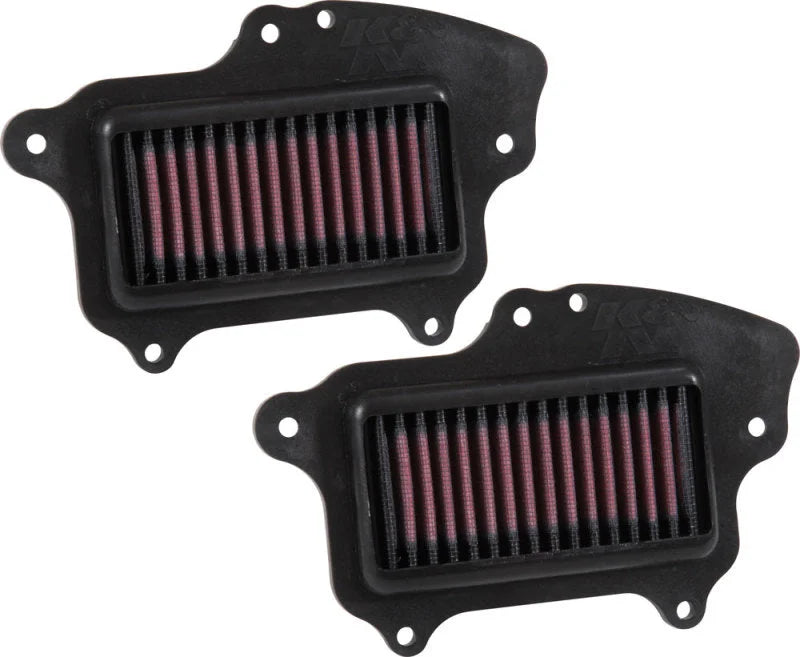 K&N 16-17 Suzuki Boulevard M90 1462CC Replacement Drop In Air Filter (Set of 2) - Installation View