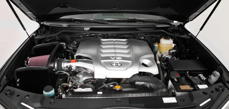 K&N 16-17 Toyota Land Cruiser V8-5.7L High Flow Performance Kit - Back View