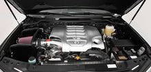 Load image into Gallery viewer, K&amp;N 16-17 Toyota Land Cruiser V8-5.7L High Flow Performance Kit - Back View