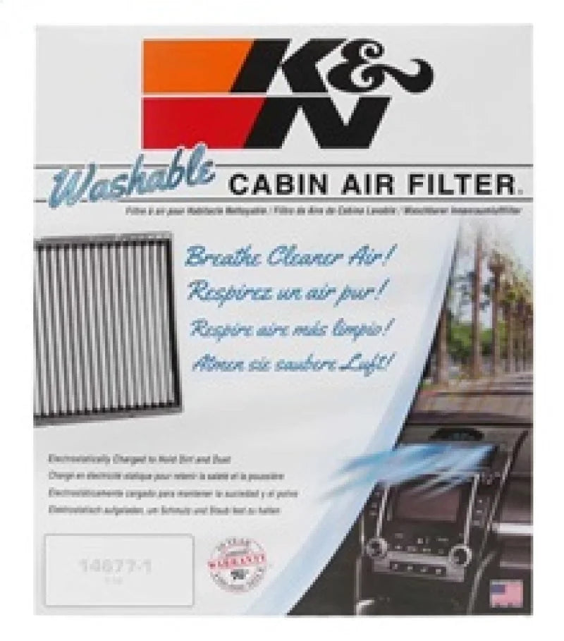 K&N 16-17 Toyota Prius 1.8L L4 F/I Cabin Air Filter - Additional View 9