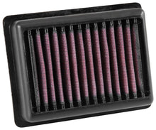 Load image into Gallery viewer, K&amp;N 16-17 Triumph Street Twin 900 Replacement Air Filter - Back View