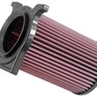 Load image into Gallery viewer, K&amp;N 16-17 Yamaha YFM700 Grizzly 708CC Replacement Drop In Air Filter - Side View