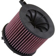 Load image into Gallery viewer, K&amp;N 16-18 Audi A5 L4-2.0L Diesel Engine Replacement Air Filter - Main Product View