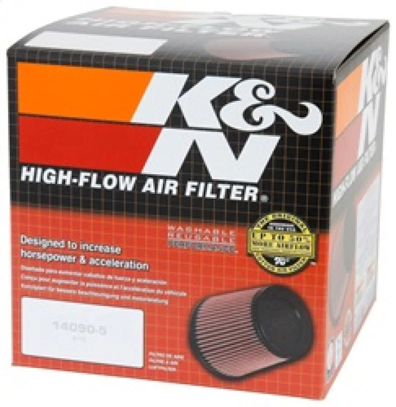 K&N 16-18 Audi A5 L4-2.0L Diesel Engine Replacement Air Filter - Side View