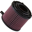 Load image into Gallery viewer, K&amp;N 16-18 Audi A5 L4-2.0L Diesel Engine Replacement Air Filter - Installation View