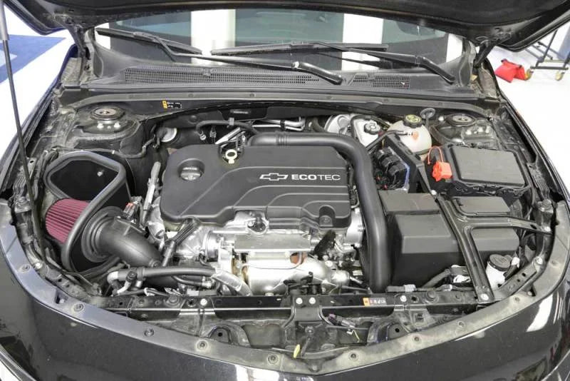 K&N 16-18 Chevrolet Malibu L4-1.5L F/I Turbo AirCharger Performance Intake - Side View