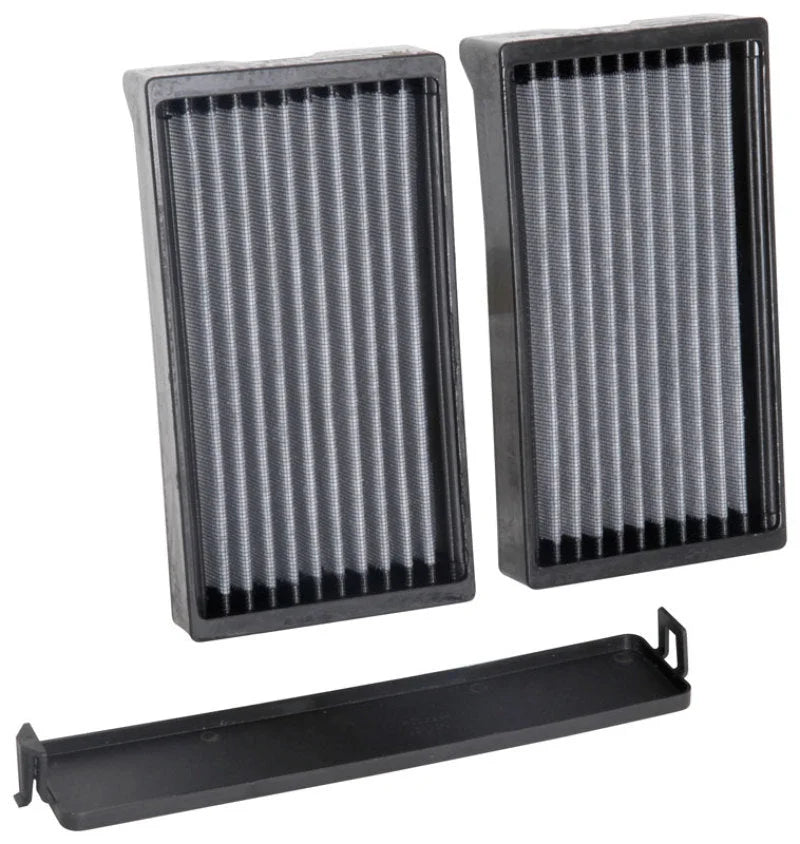 K&N 16-18 Nissan Titan XD Cabin Air Filter (Set of 2) - Side View