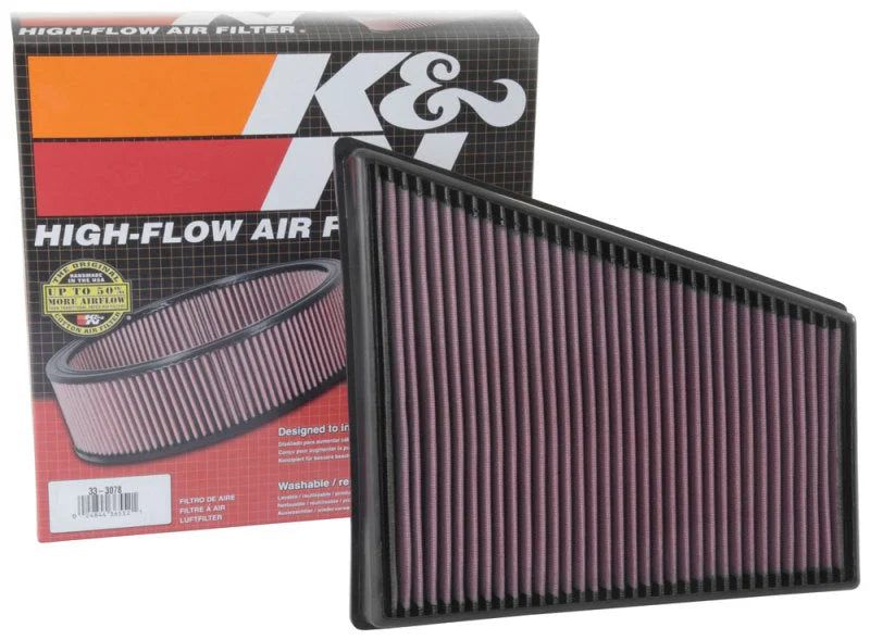 K&N 16-18 Porsche 718 Boxster H4-2.0L Drop In Air Filter - Additional View 6