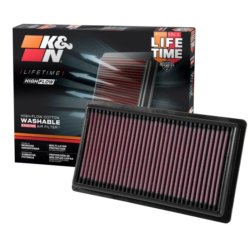 K&N 16-18 Toyota C-HR L4-1.2L F/l Replacement Drop In Air Filter - Additional View 6